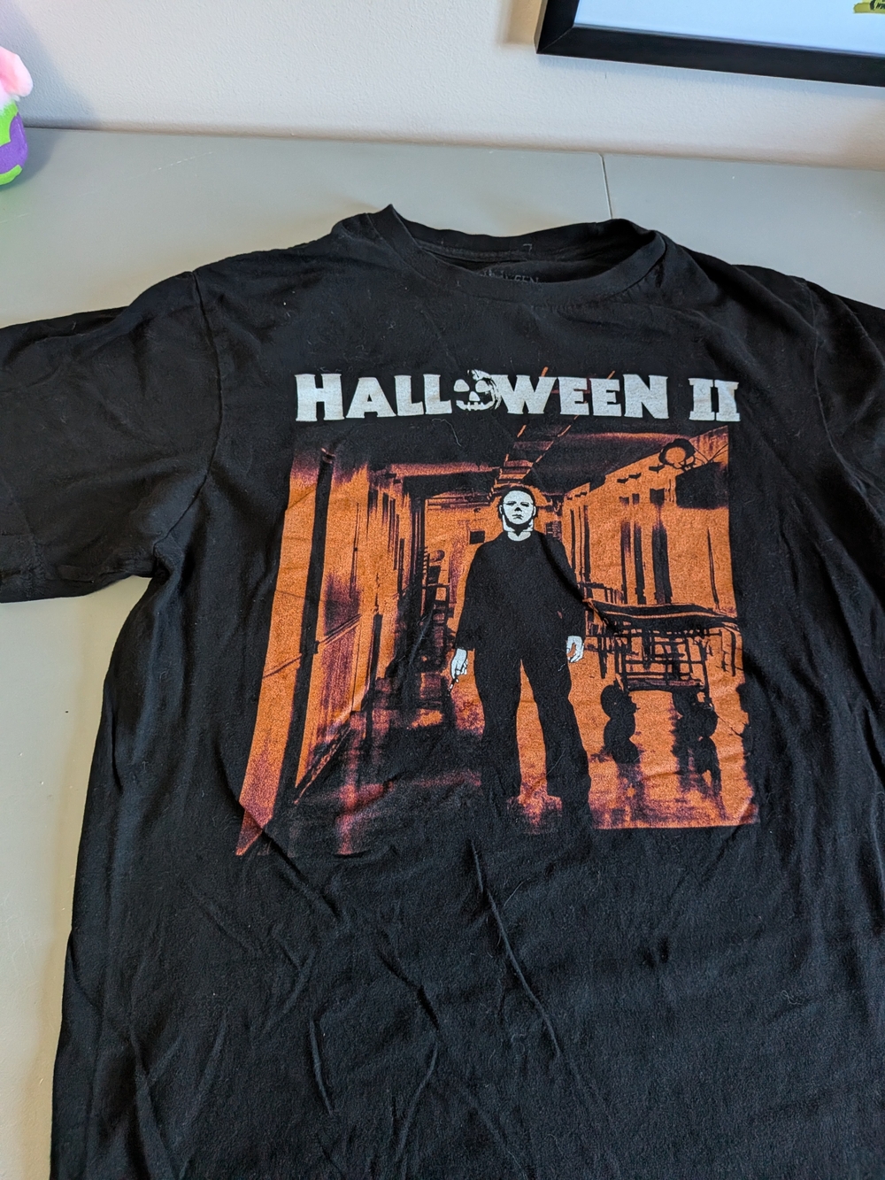 Halloween II Graphic Tee - Black